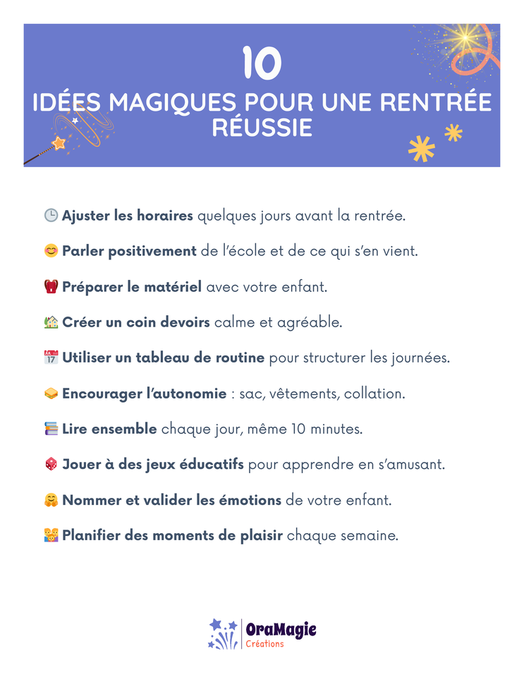 10 idées magiques 10 idées magiques